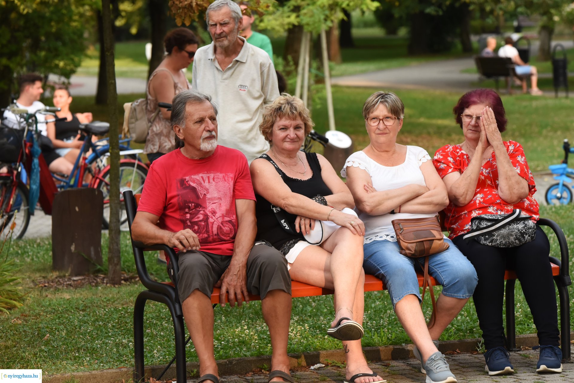 Az Orpheum Madams koncerje a Zene Sóstón programsorozat színpadán