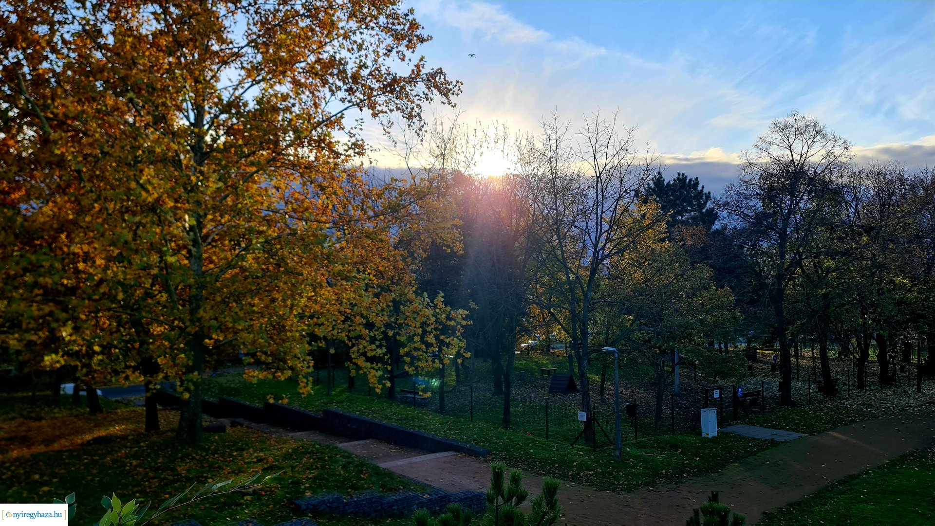 Az ősz színei Nyíregyházán