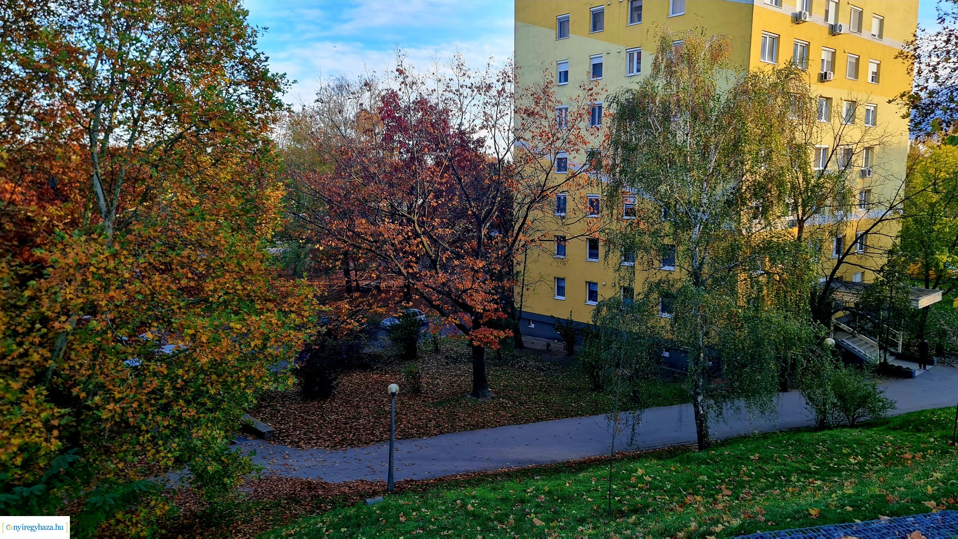 Az ősz színei Nyíregyházán