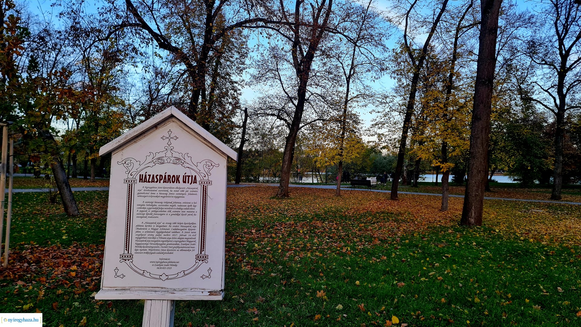 Az ősz színei Nyíregyházán