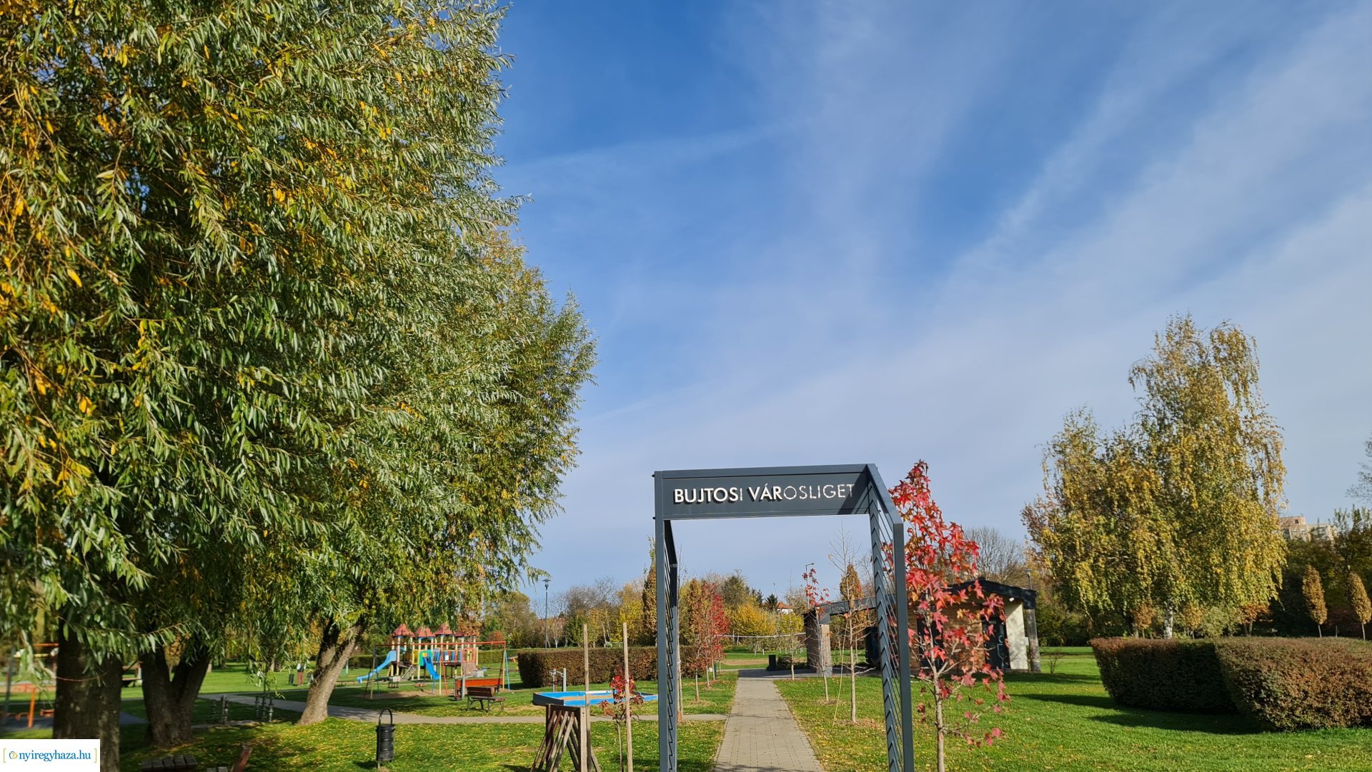 Az ősz színei Nyíregyházán