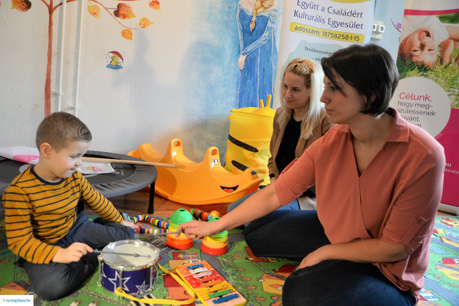 Babazászló átadás