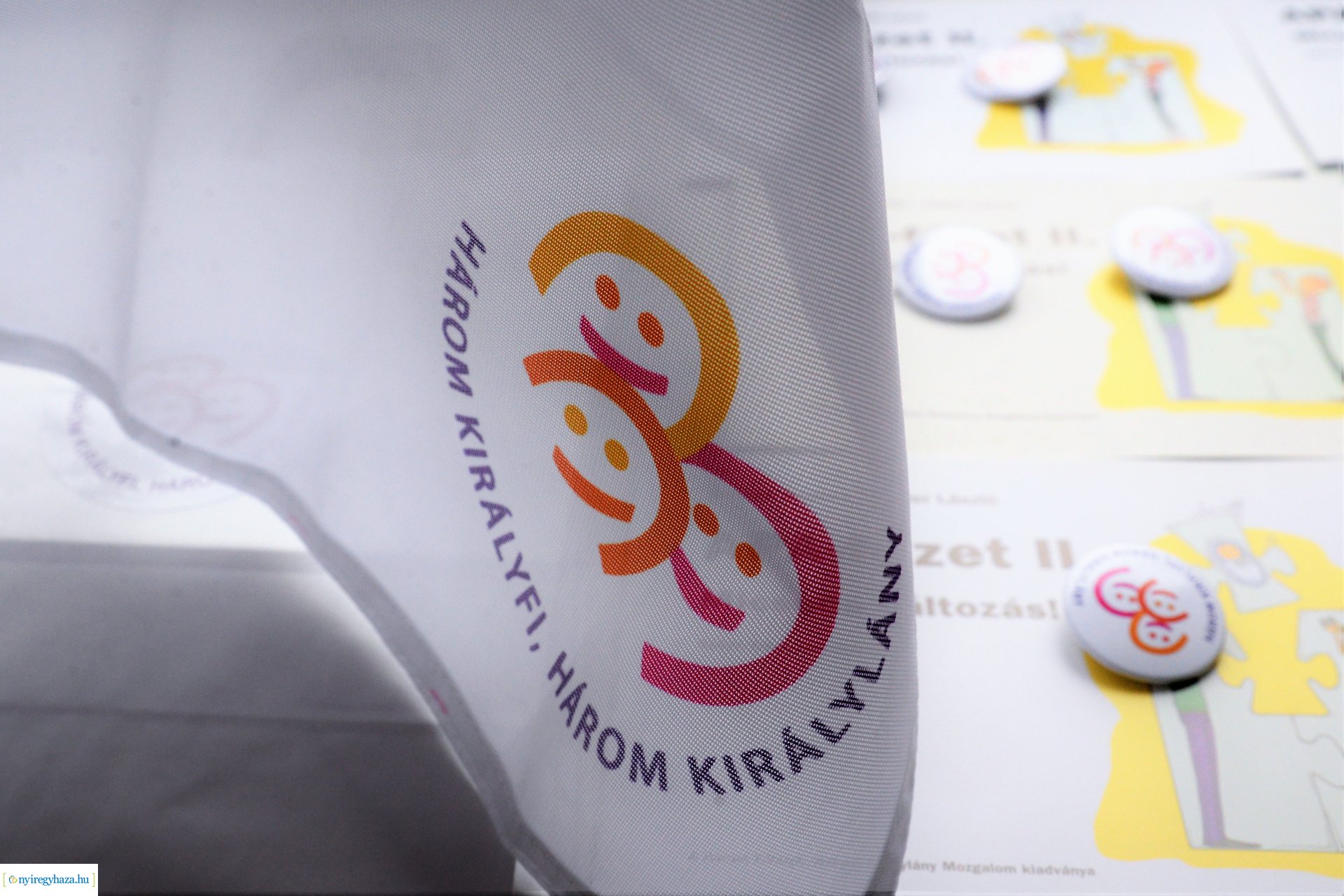 Babazászló átadás