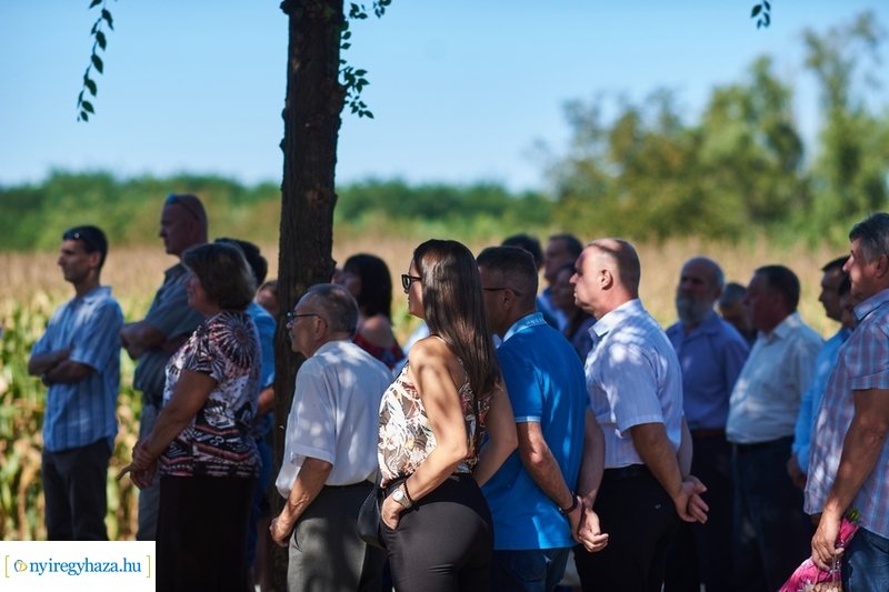 Balázs-tanya bővítésének átadója