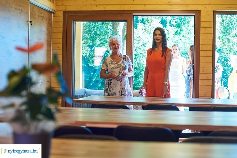 Balázs-tanya bővítésének átadója