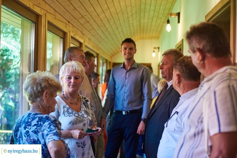 Balázs-tanya bővítésének átadója