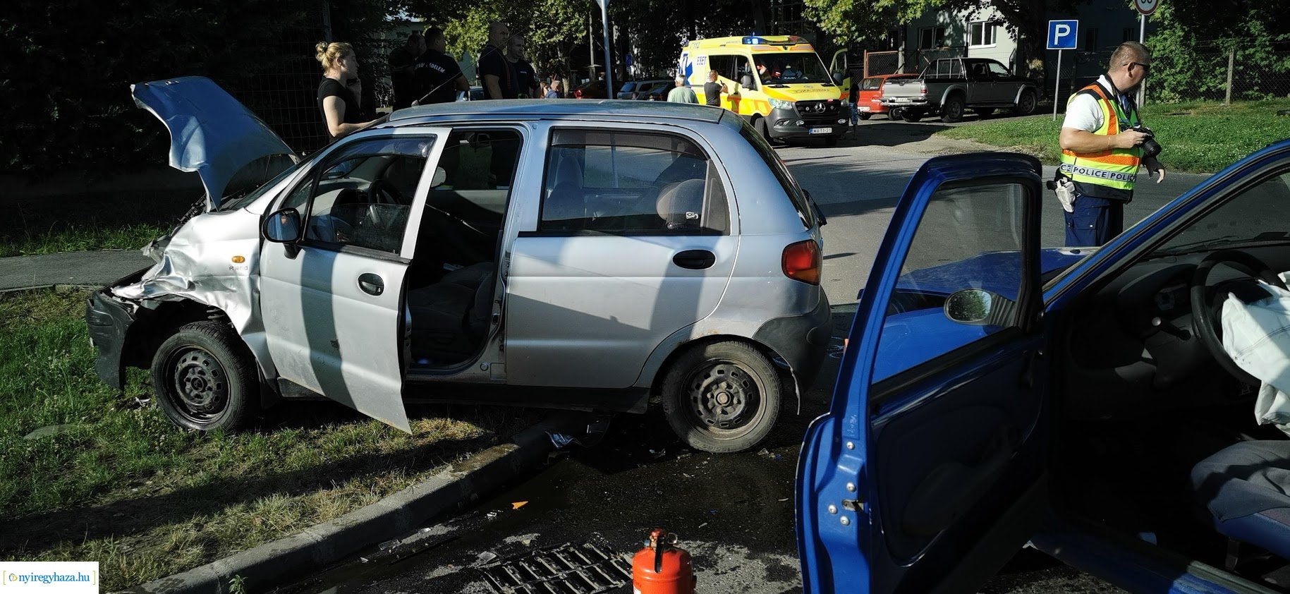 Baleset a Bokréta és a Bottyán János utca kereszteződésénél