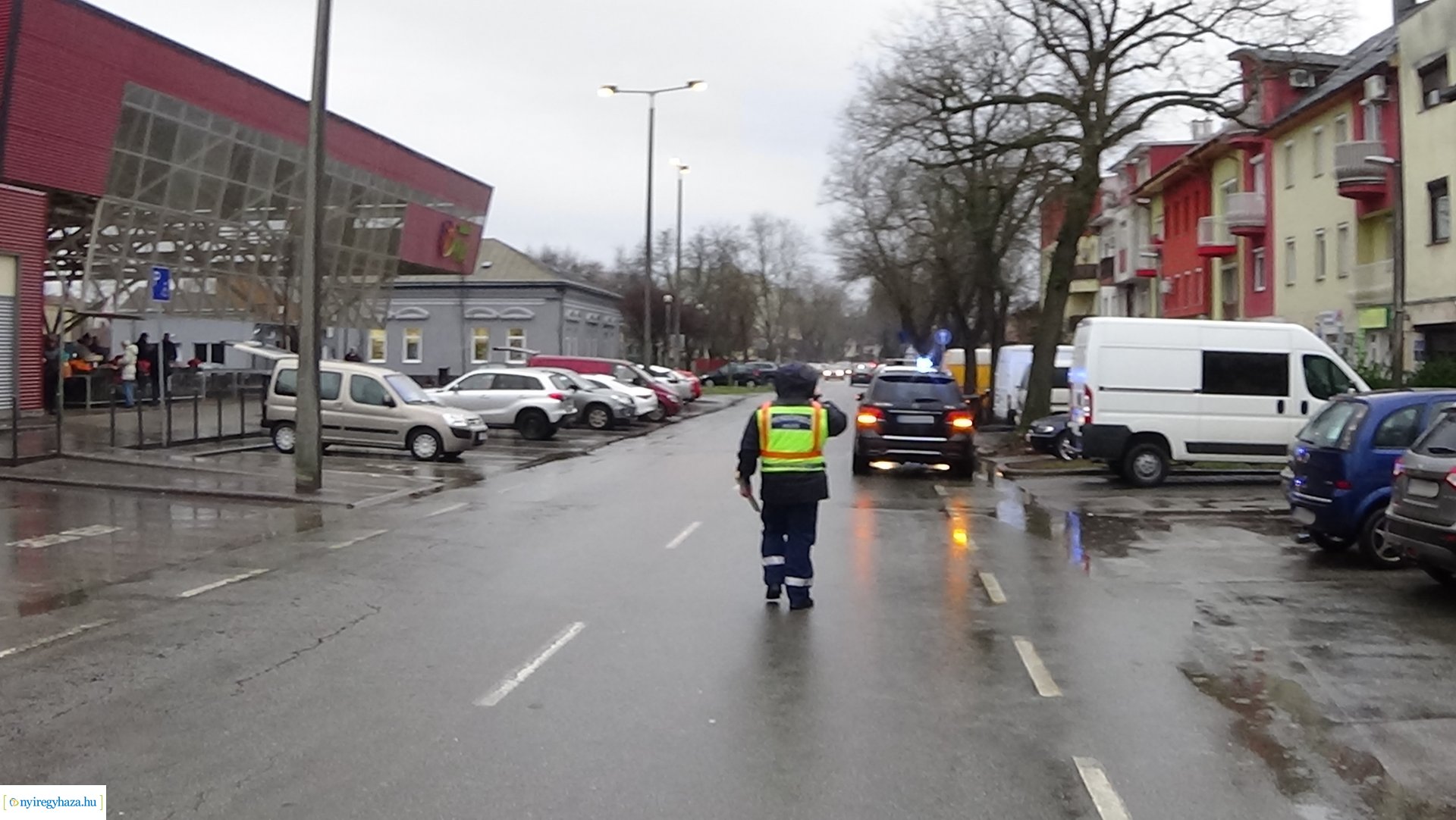 Baleset a Búza téren