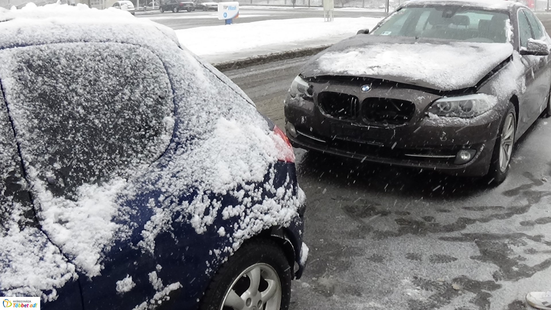 Baleset a Debreceni út kivezető szakaszán