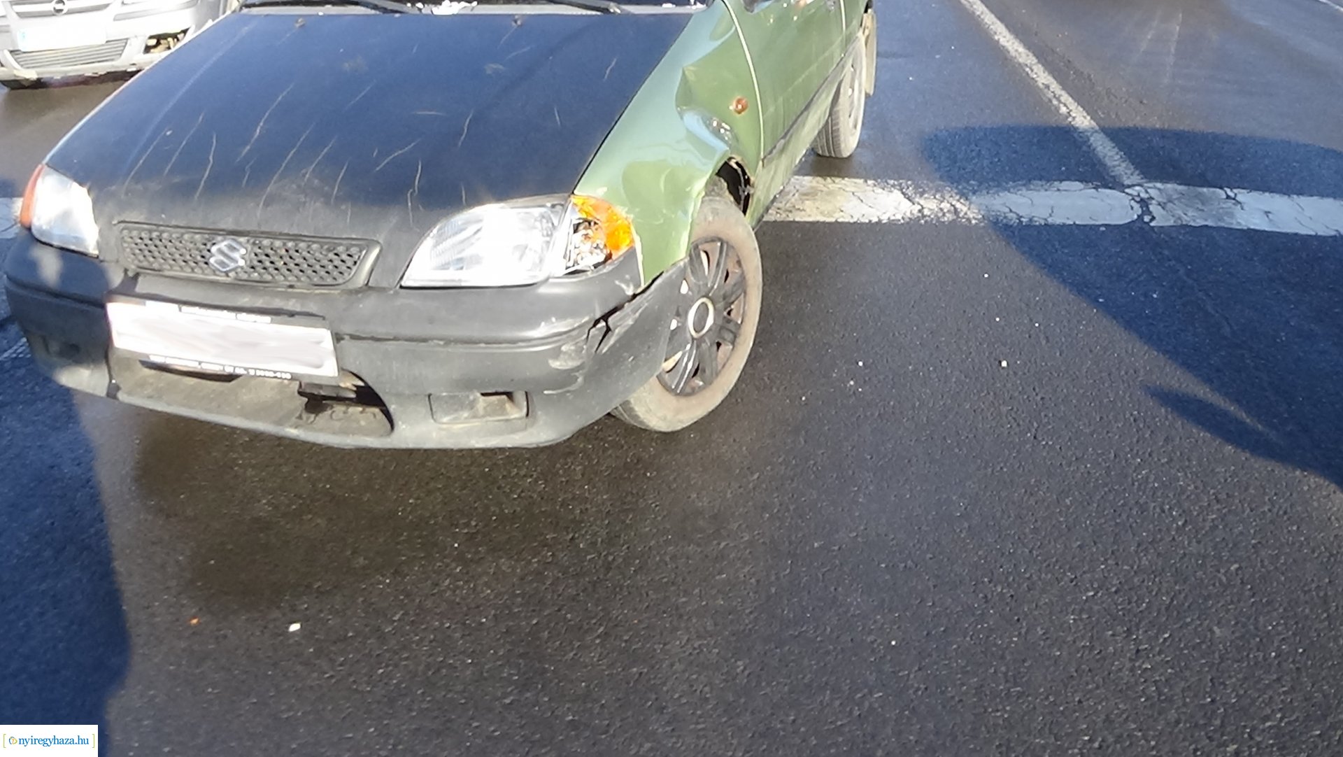 Baleset a Debreceni úton - Szabálytalan sávváltás