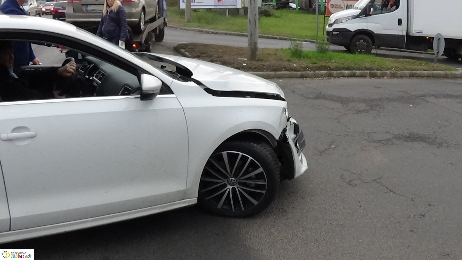 Baleset a Debreceni úton