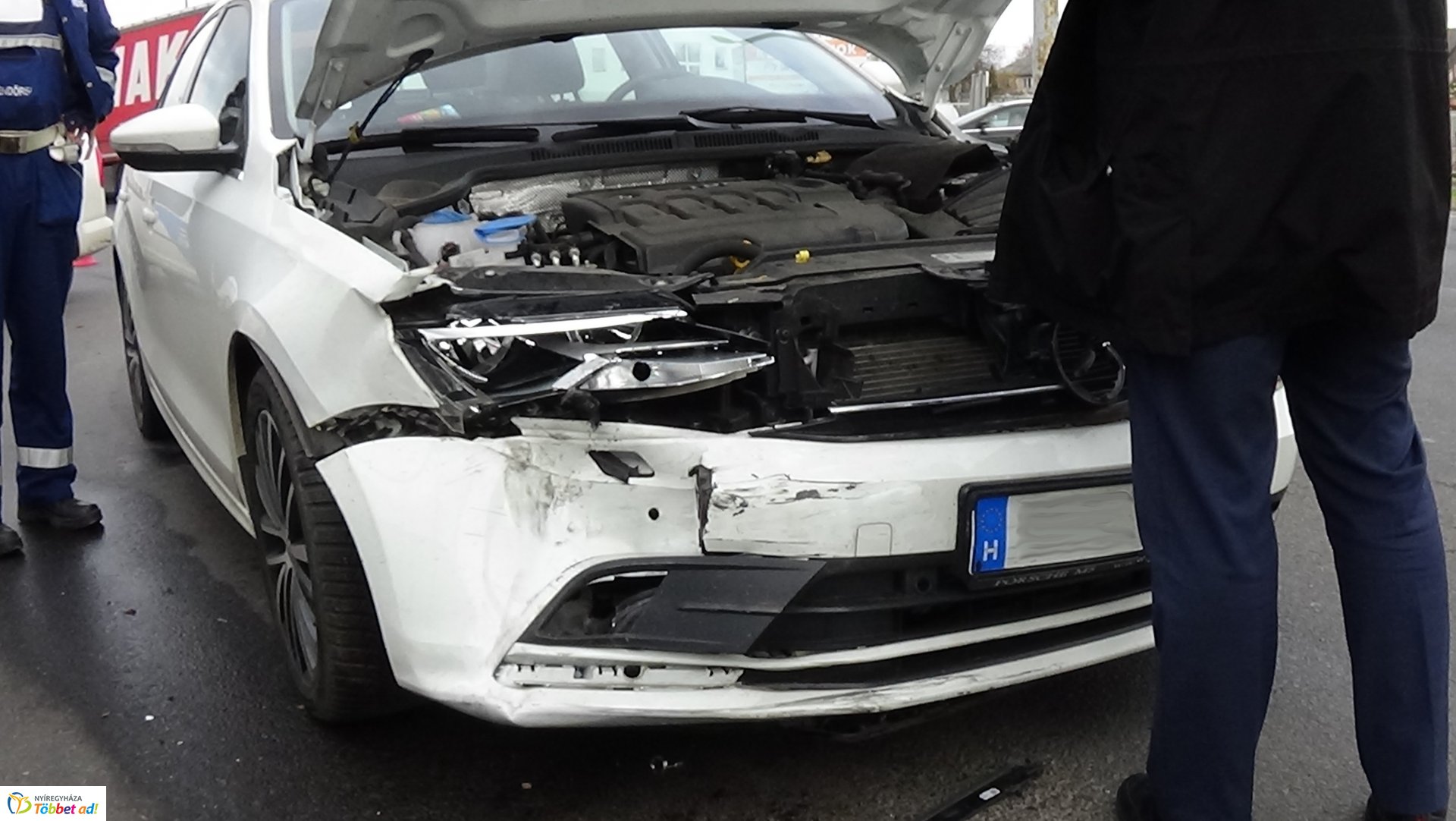 Baleset a Debreceni úton