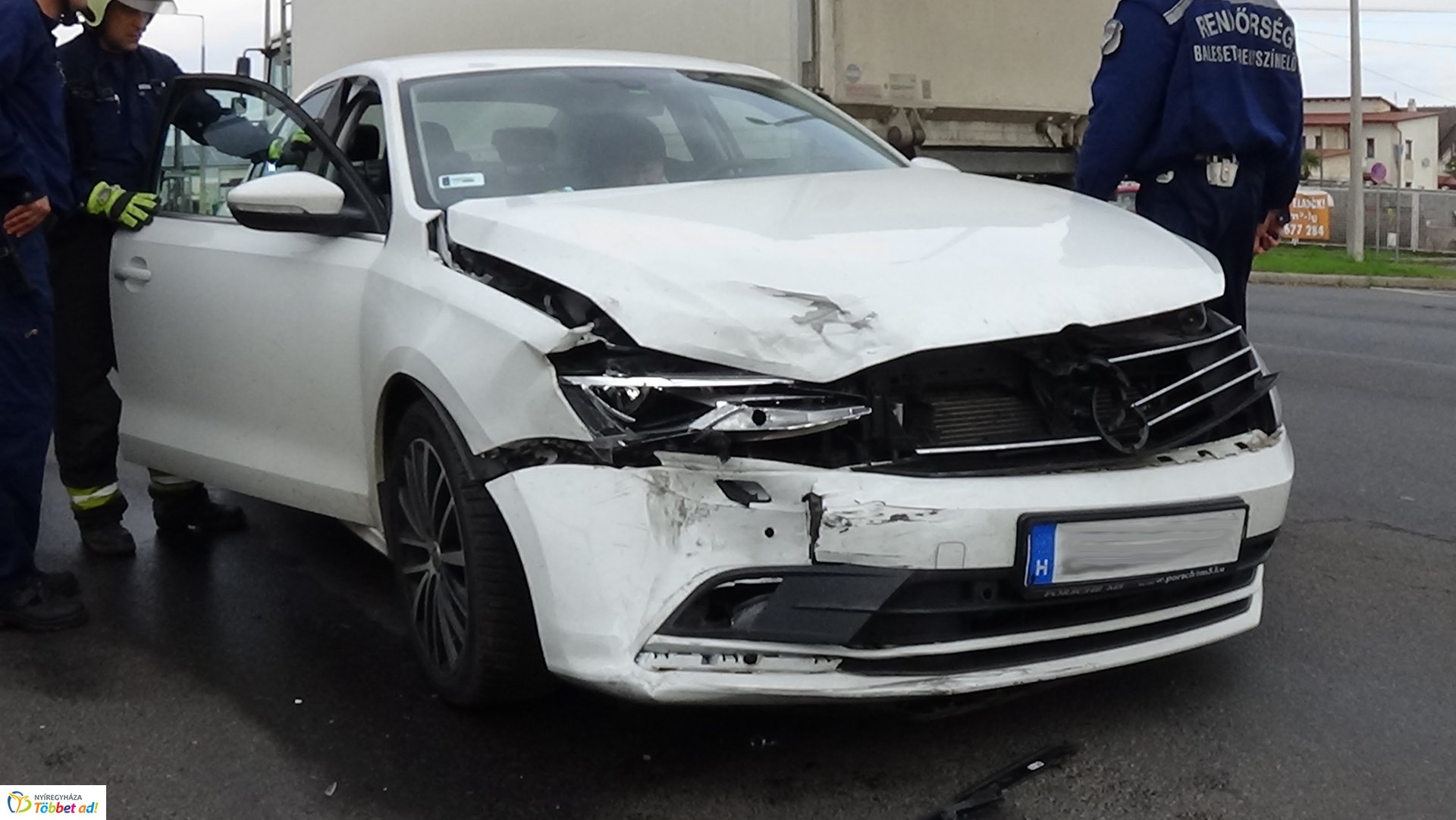 Baleset a Debreceni úton