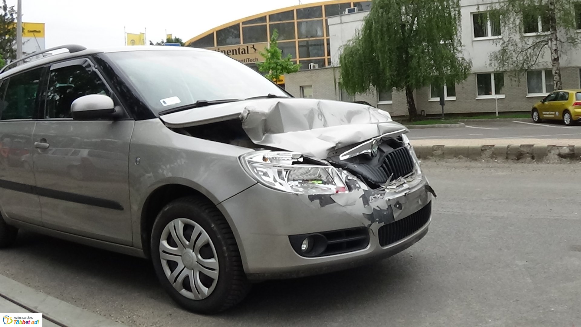 Baleset a Derkovits utcán 