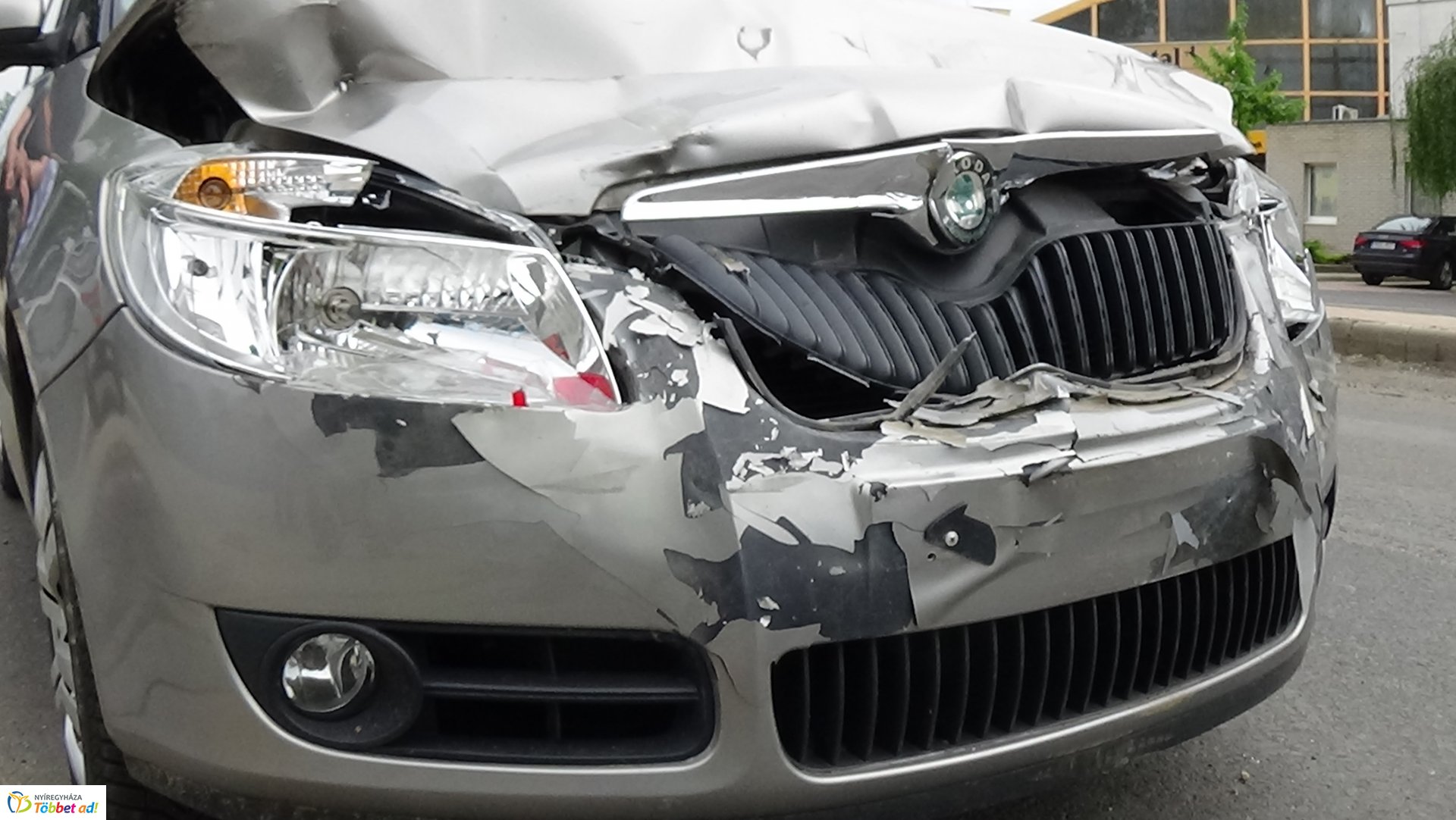 Baleset a Derkovits utcán 