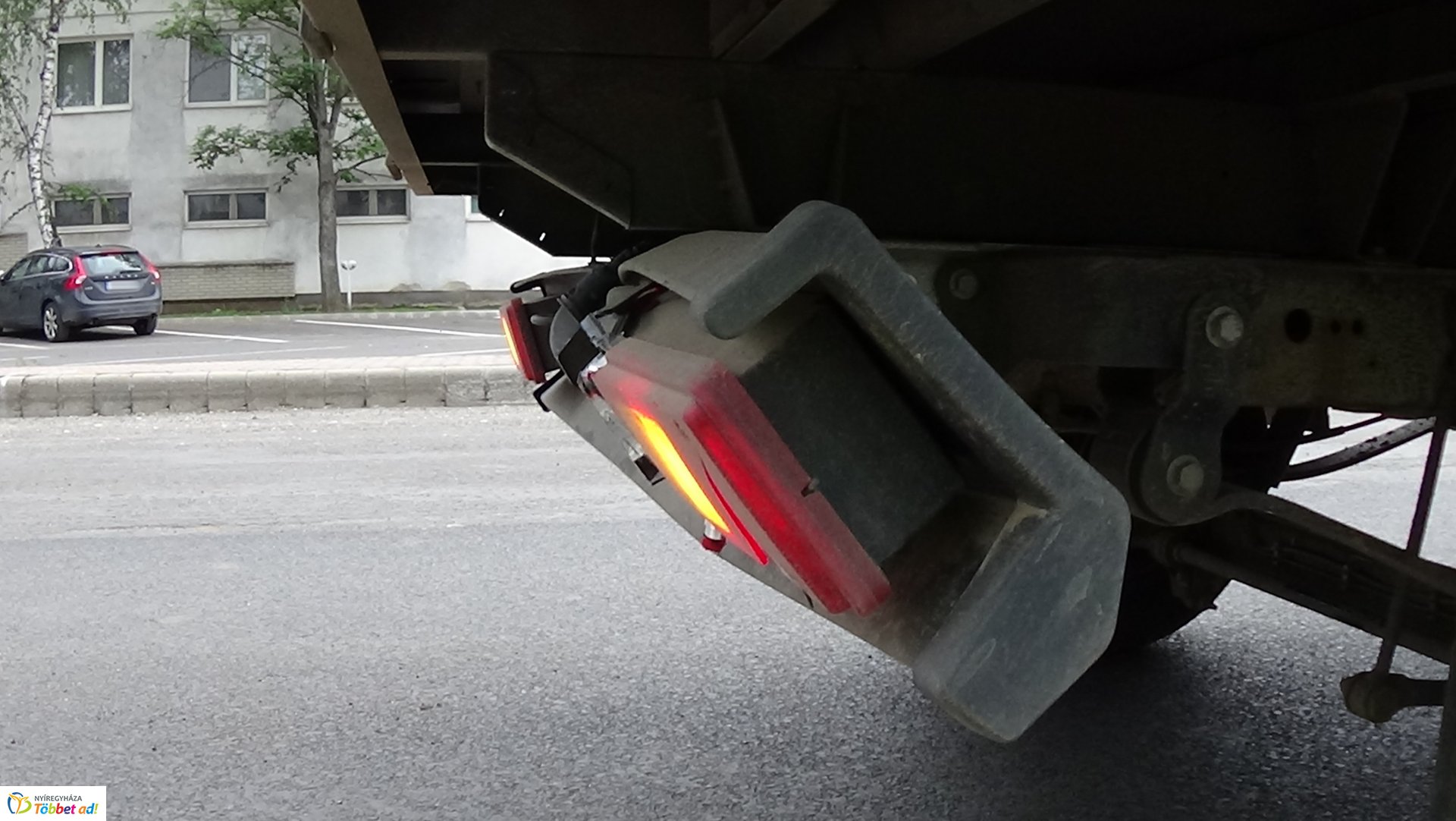 Baleset a Derkovits utcán 