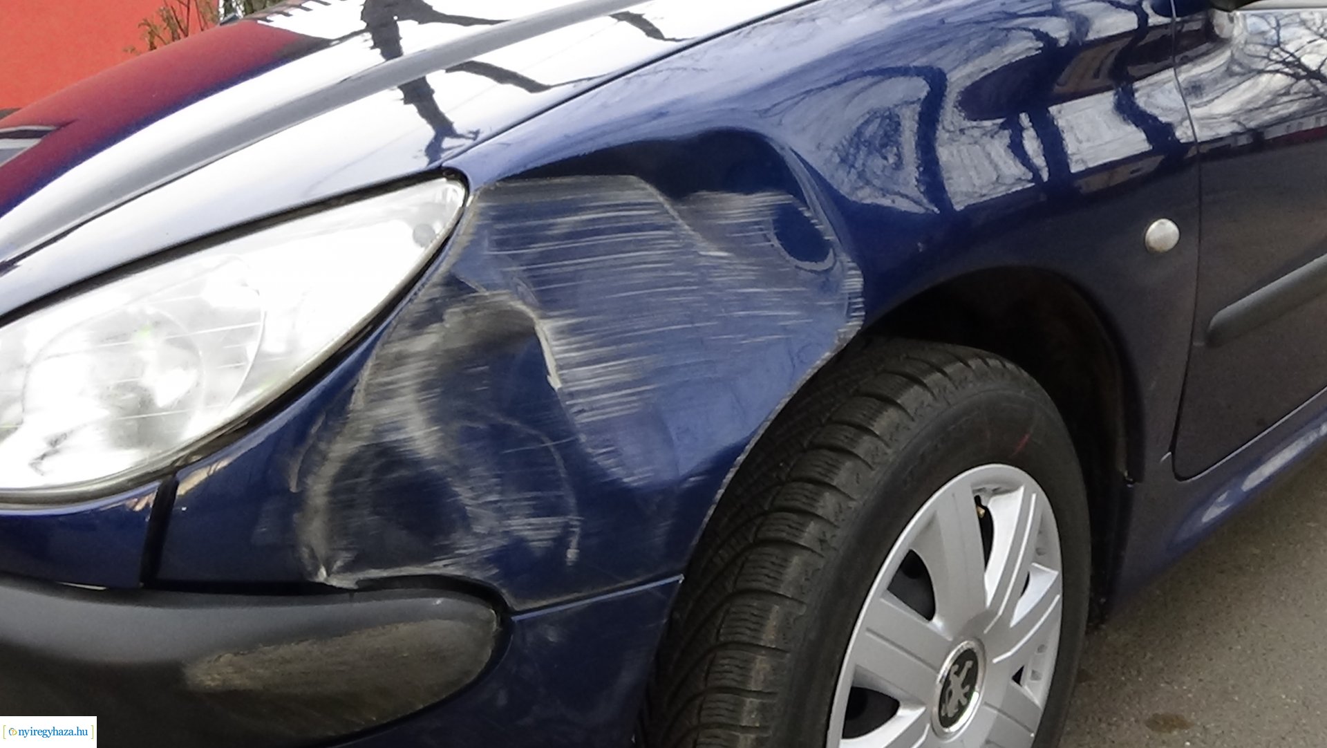 Baleset a Dózsa György utcán