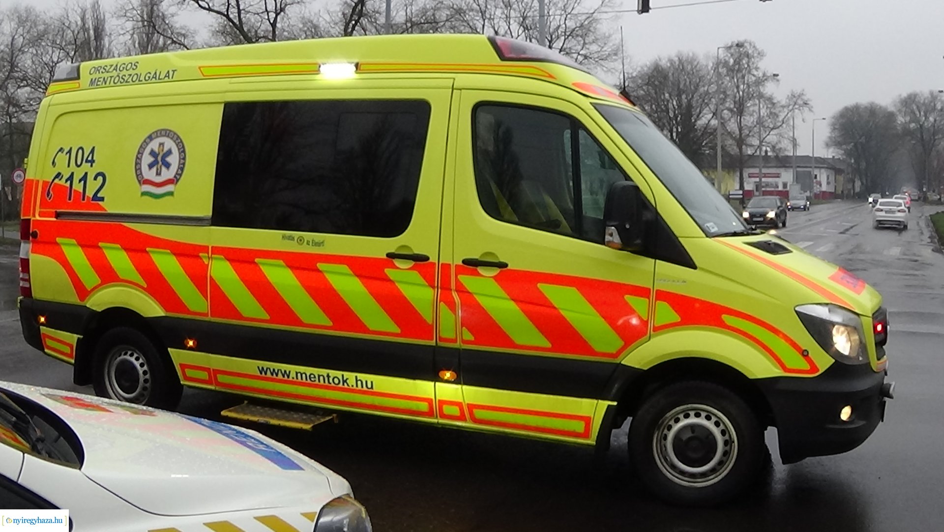 Baleset a Ferenc körút és a Korányi csomópontjában