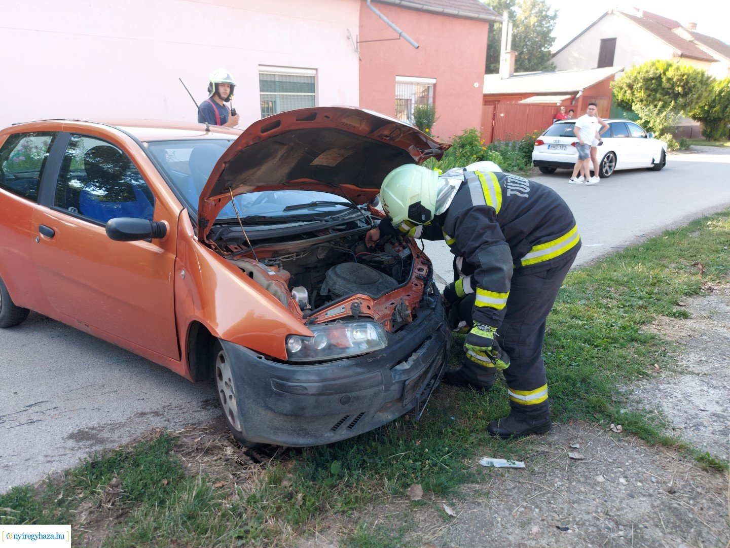 Baleset a Géza utcán