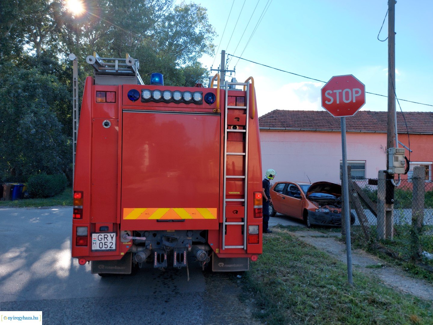 Baleset a Géza utcán