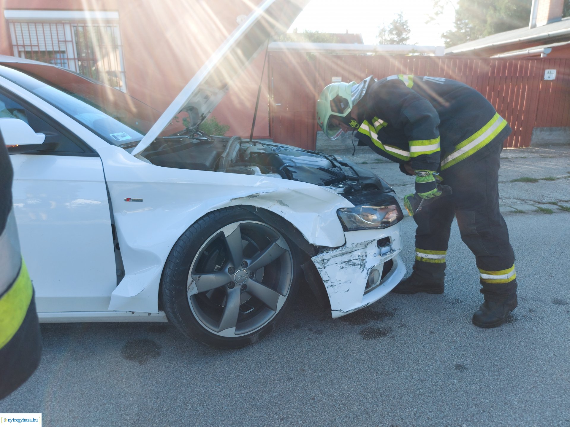 Baleset a Géza utcán