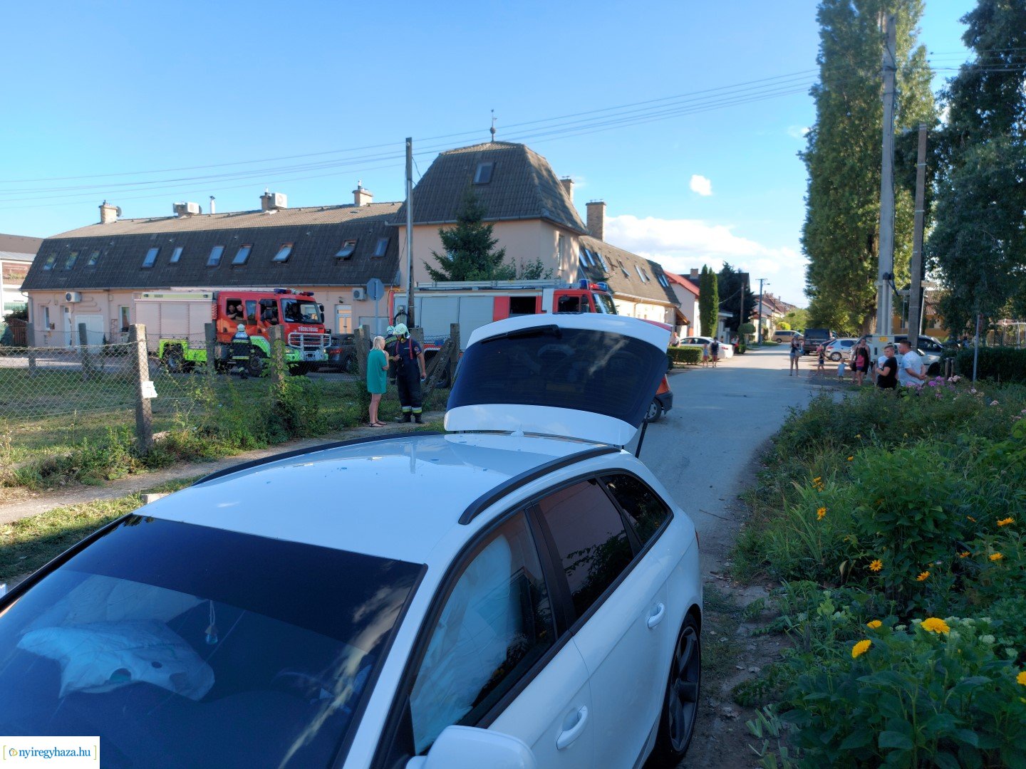 Baleset a Géza utcán