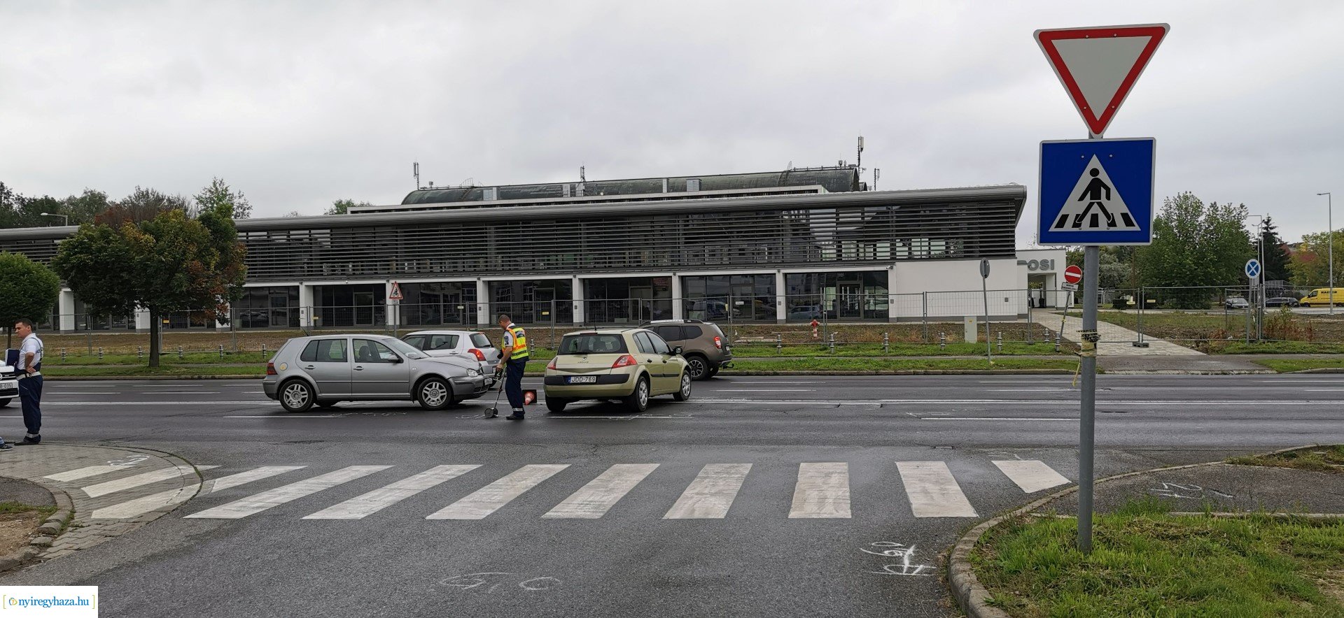 Baleset a Hunyadi utcán