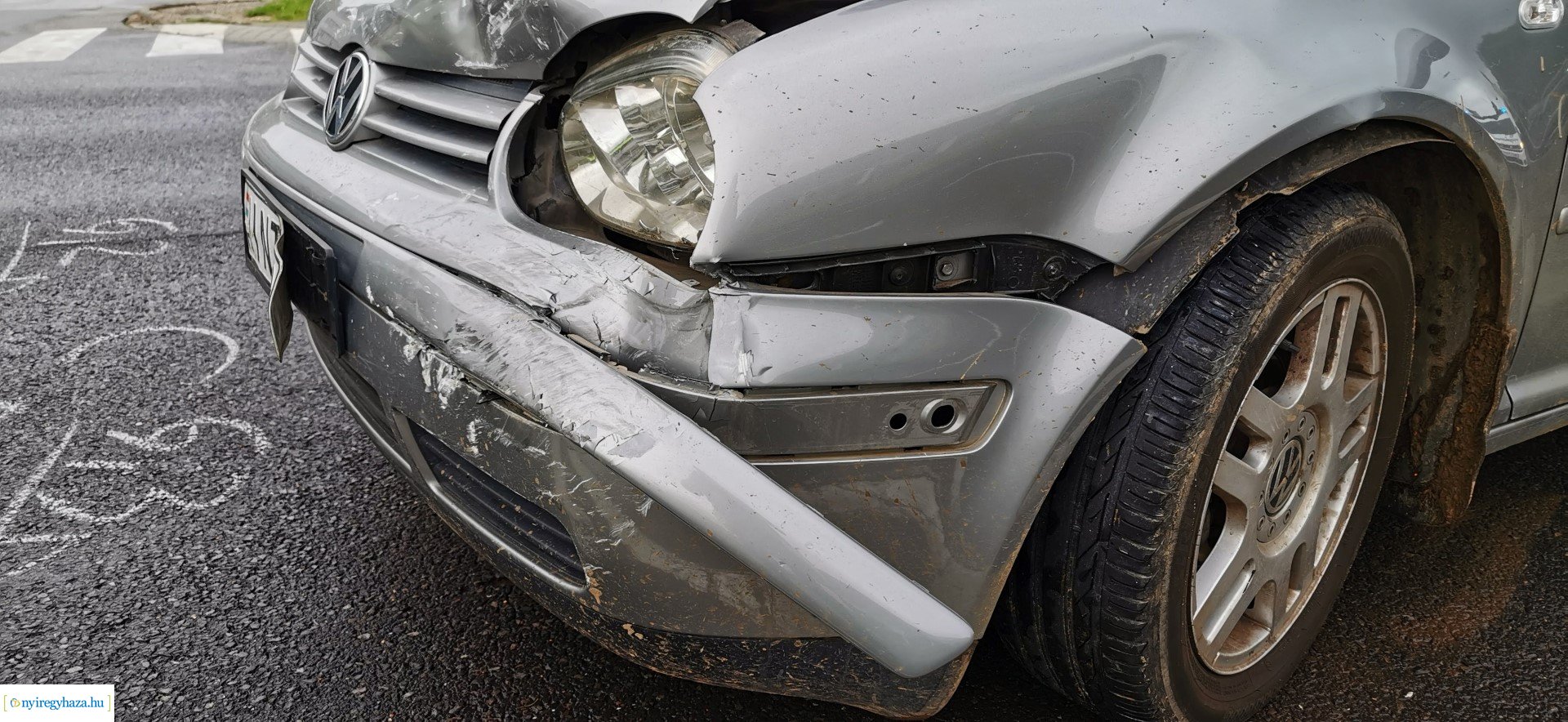 Baleset a Hunyadi utcán