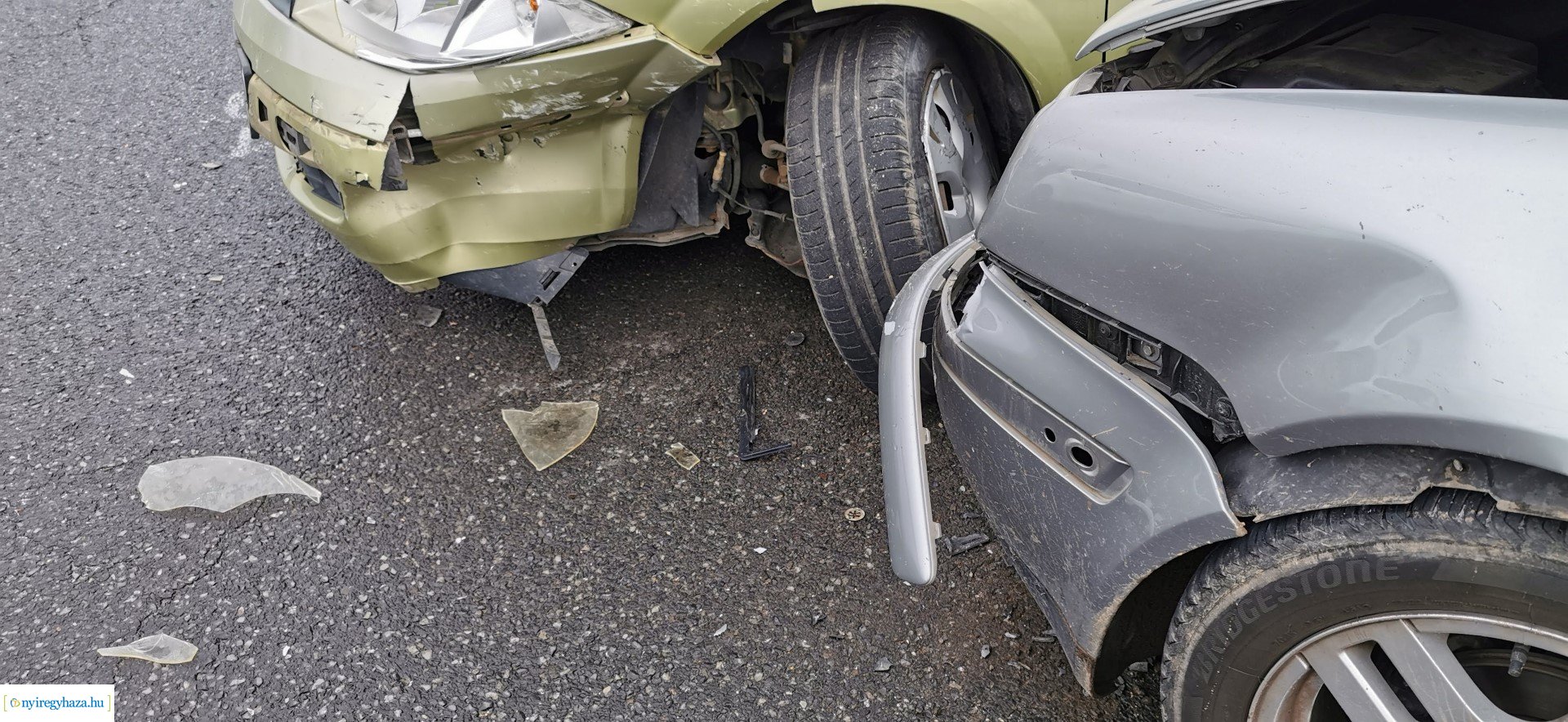 Baleset a Hunyadi utcán