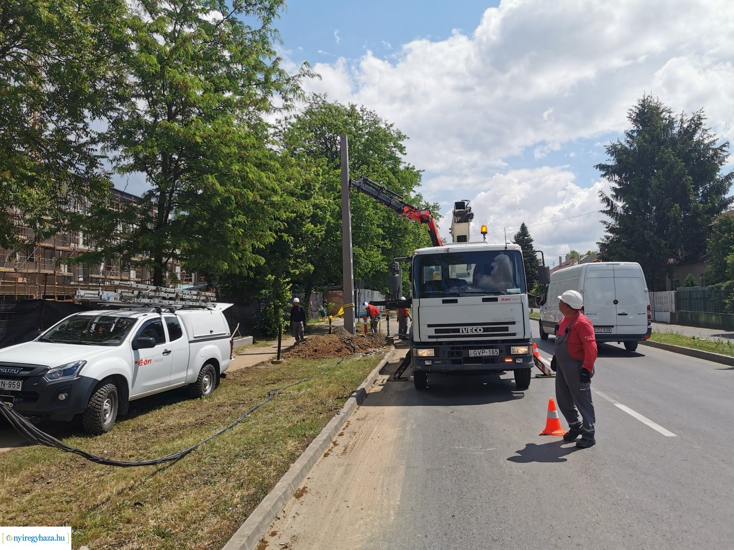 Baleset a Kállói úton