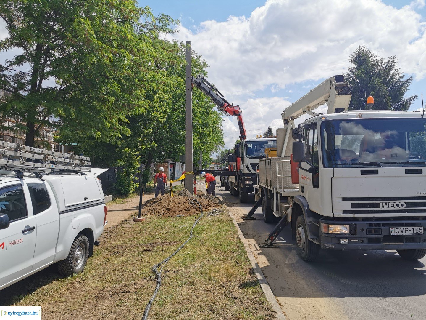 Baleset a Kállói úton