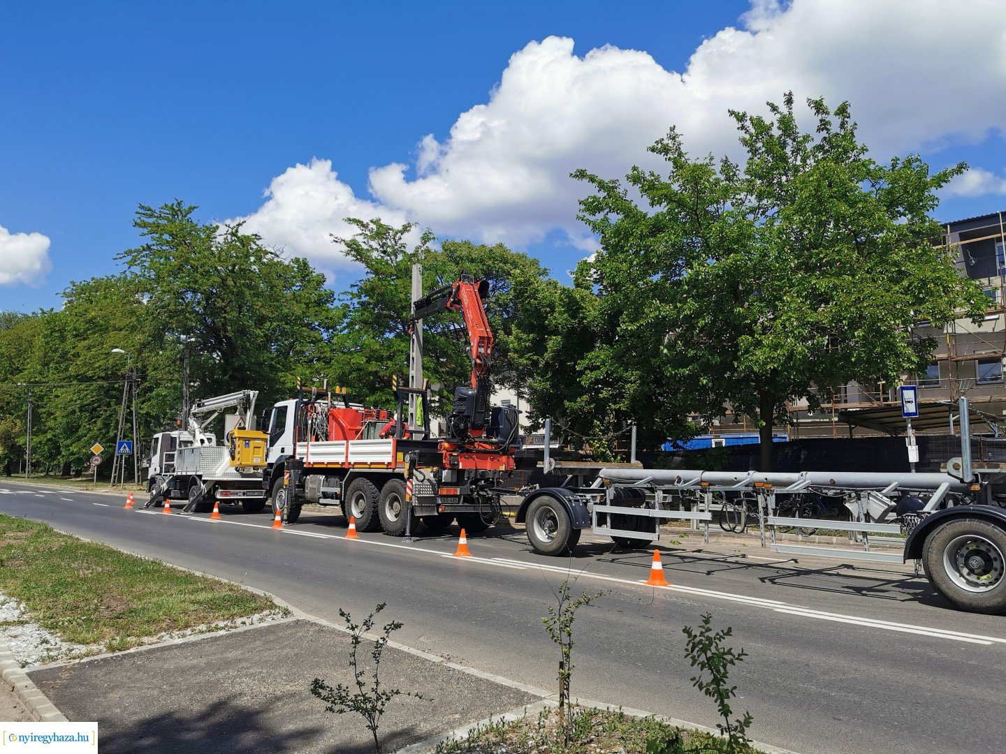 Baleset a Kállói úton