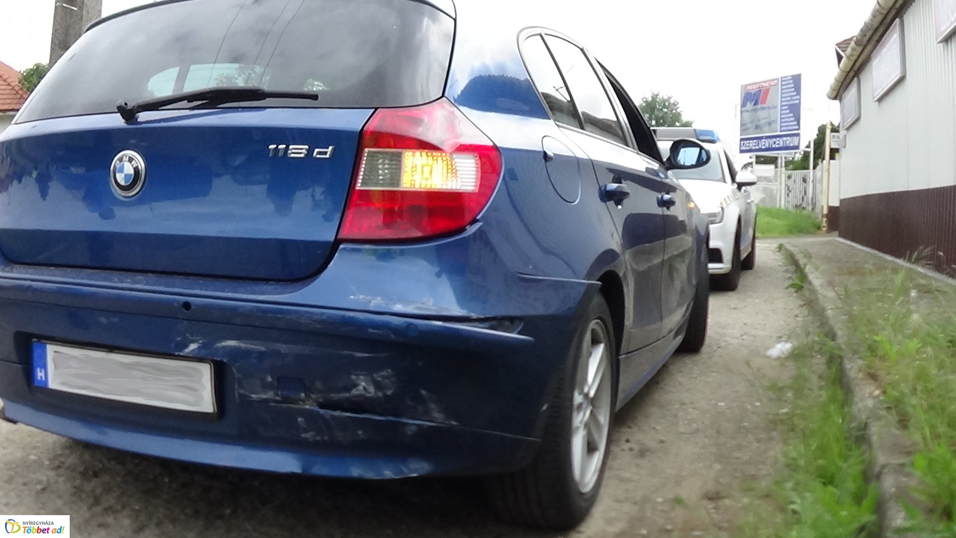 Baleset a Kállói úton