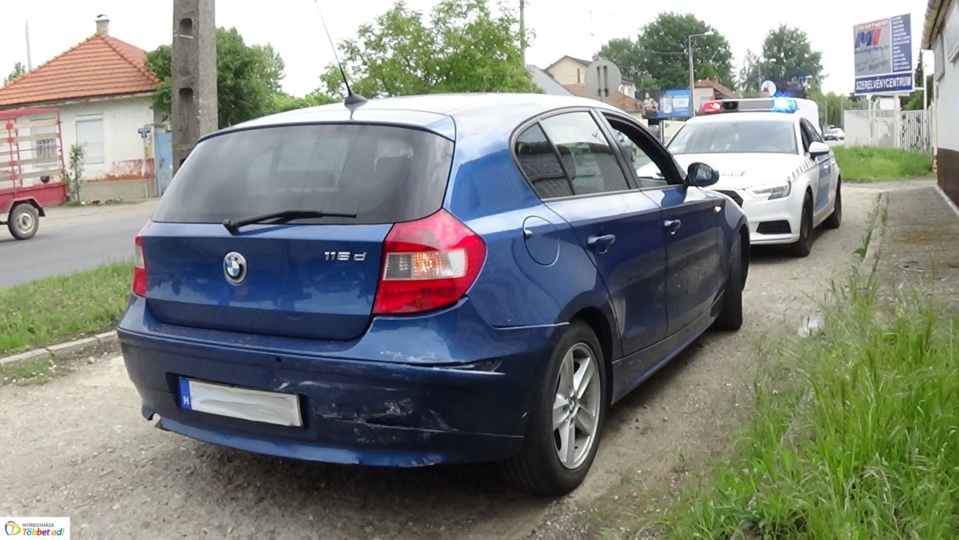 Baleset a Kállói úton