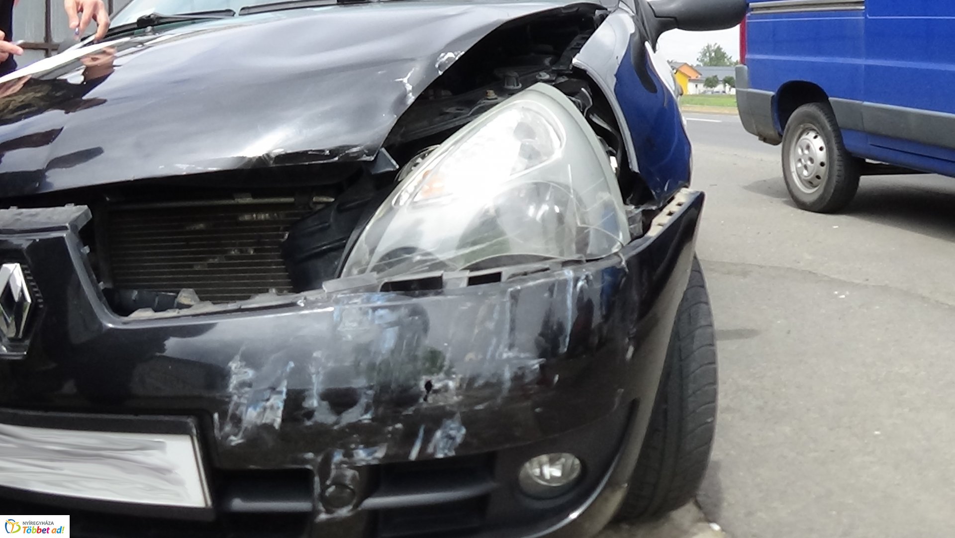 Baleset a Kállói úton