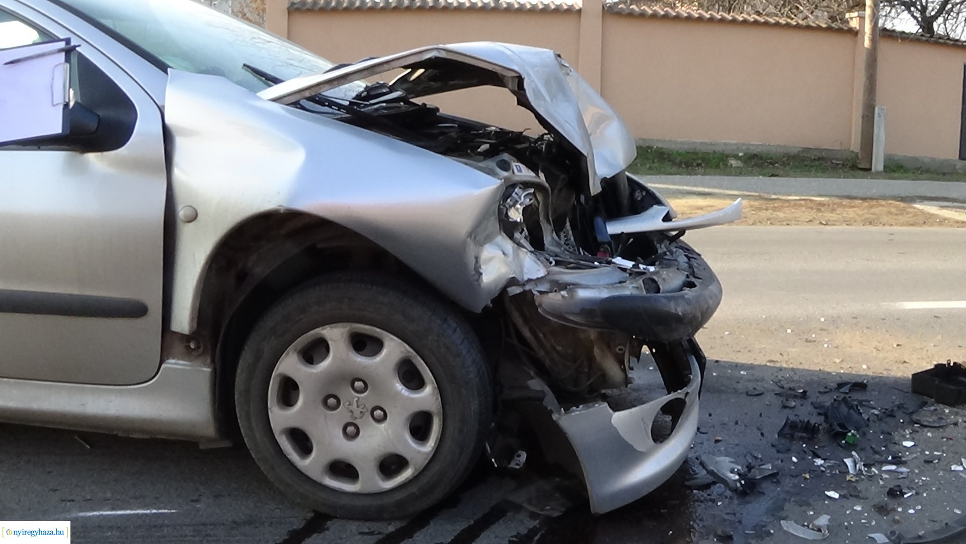 Baleset a Kemecsei úton