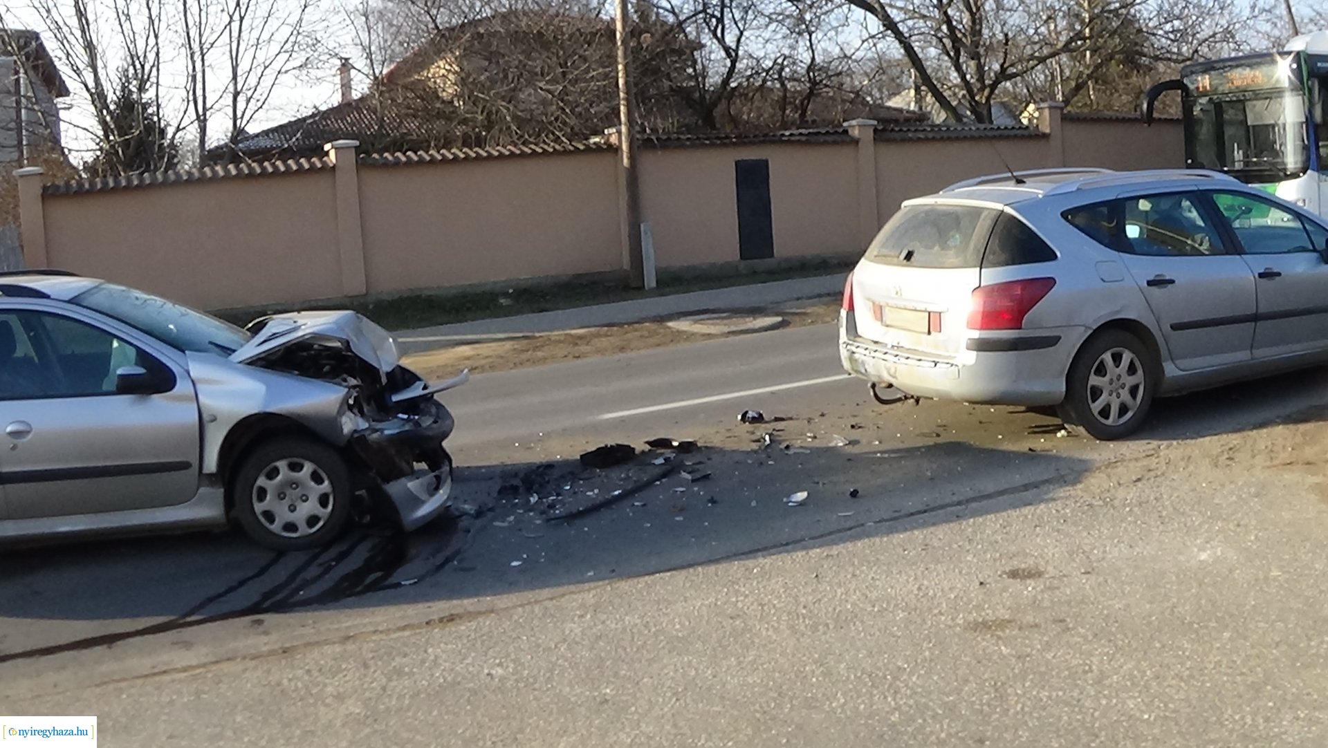 Baleset a Kemecsei úton