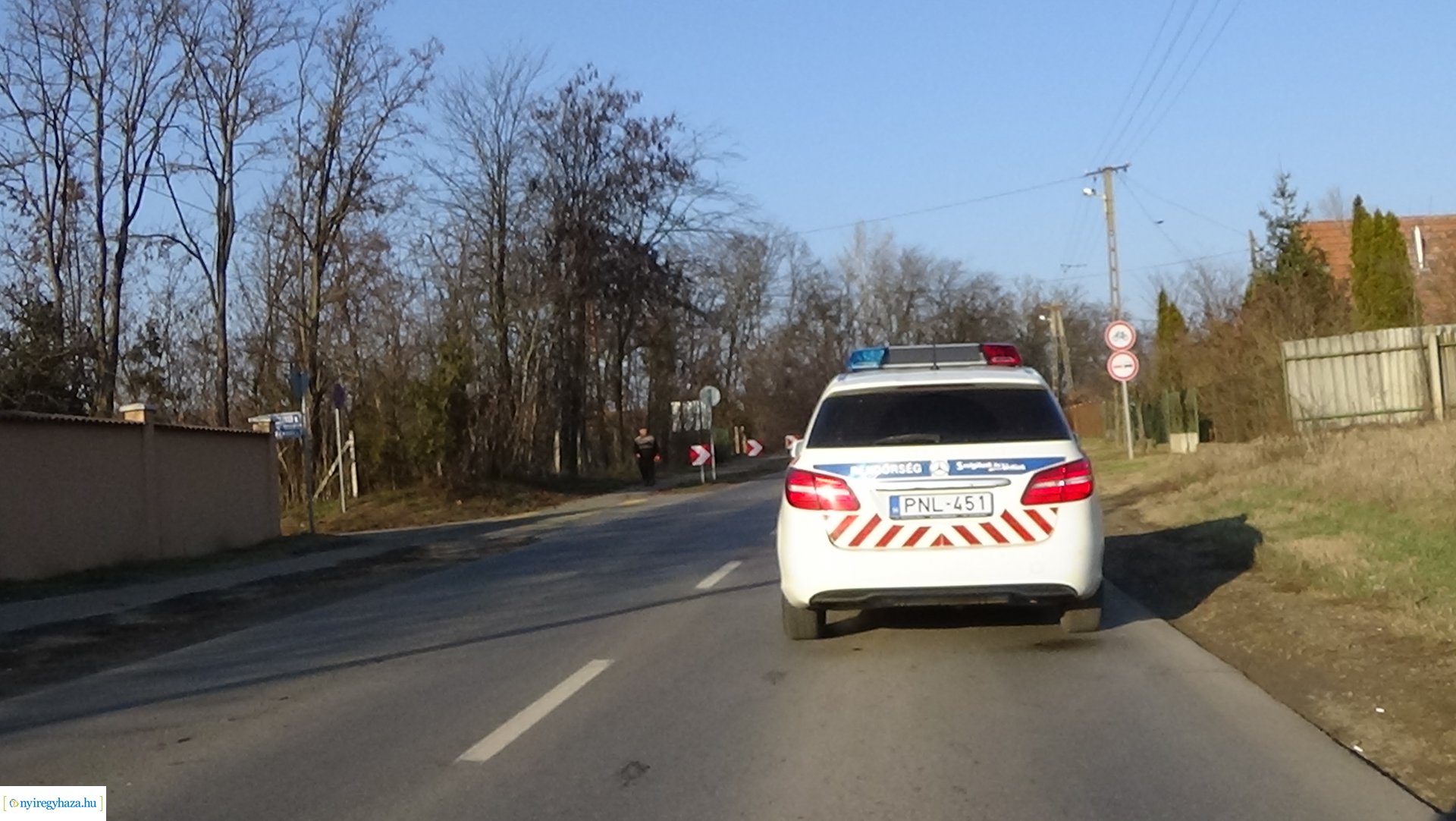 Baleset a Kemecsei úton