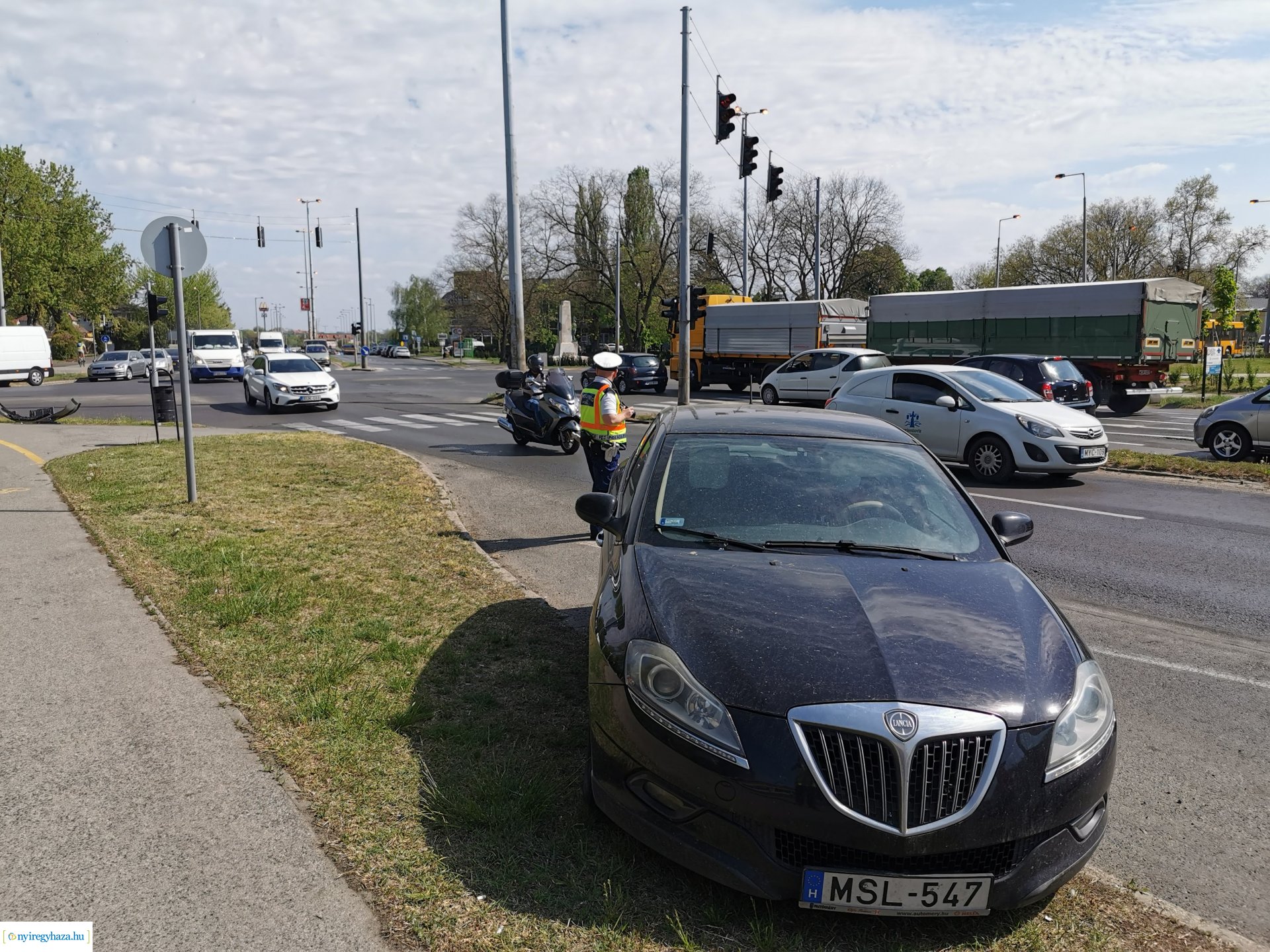 Baleset a Korányinál 0429