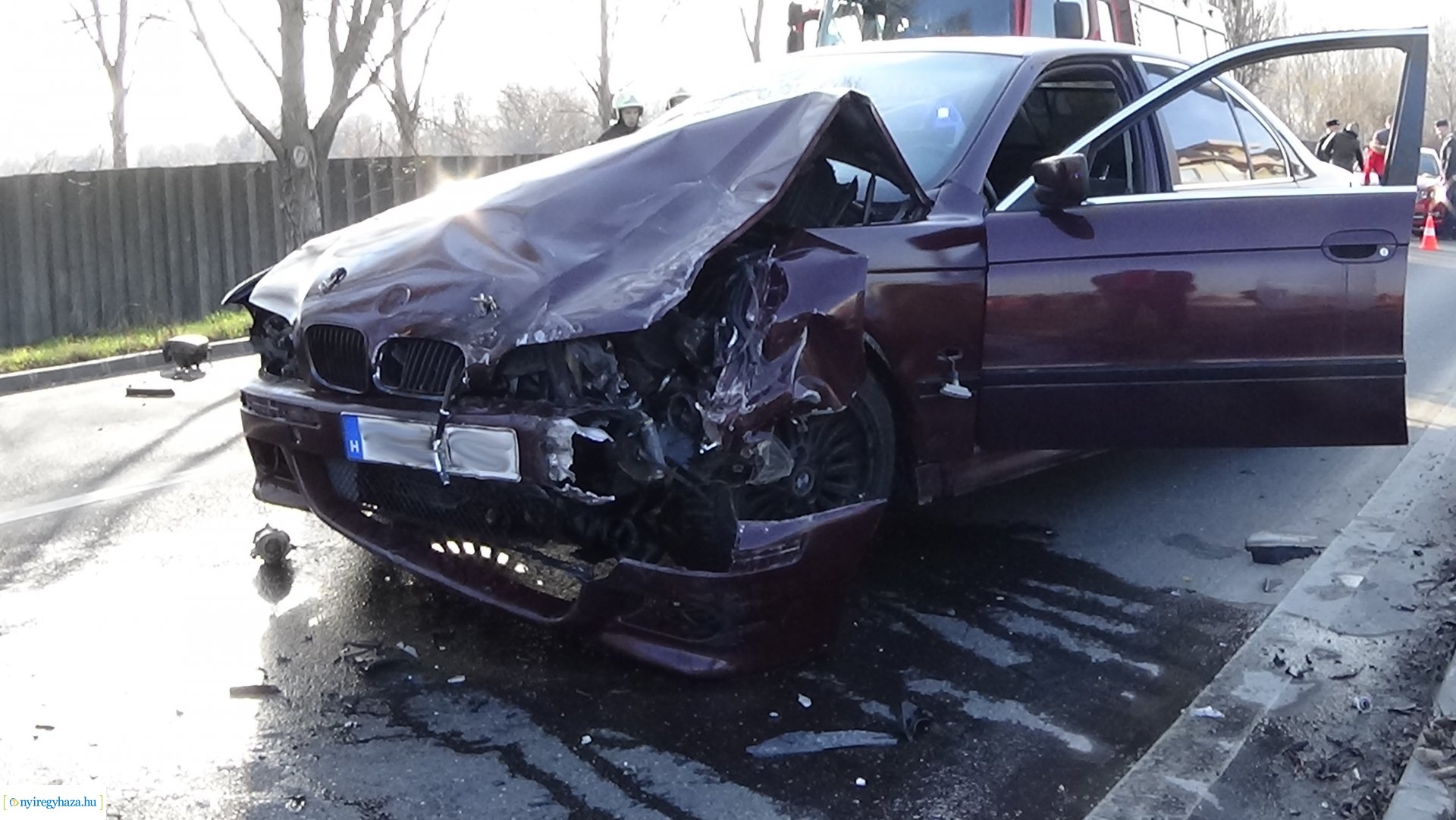 Baleset a Kosbor utcán