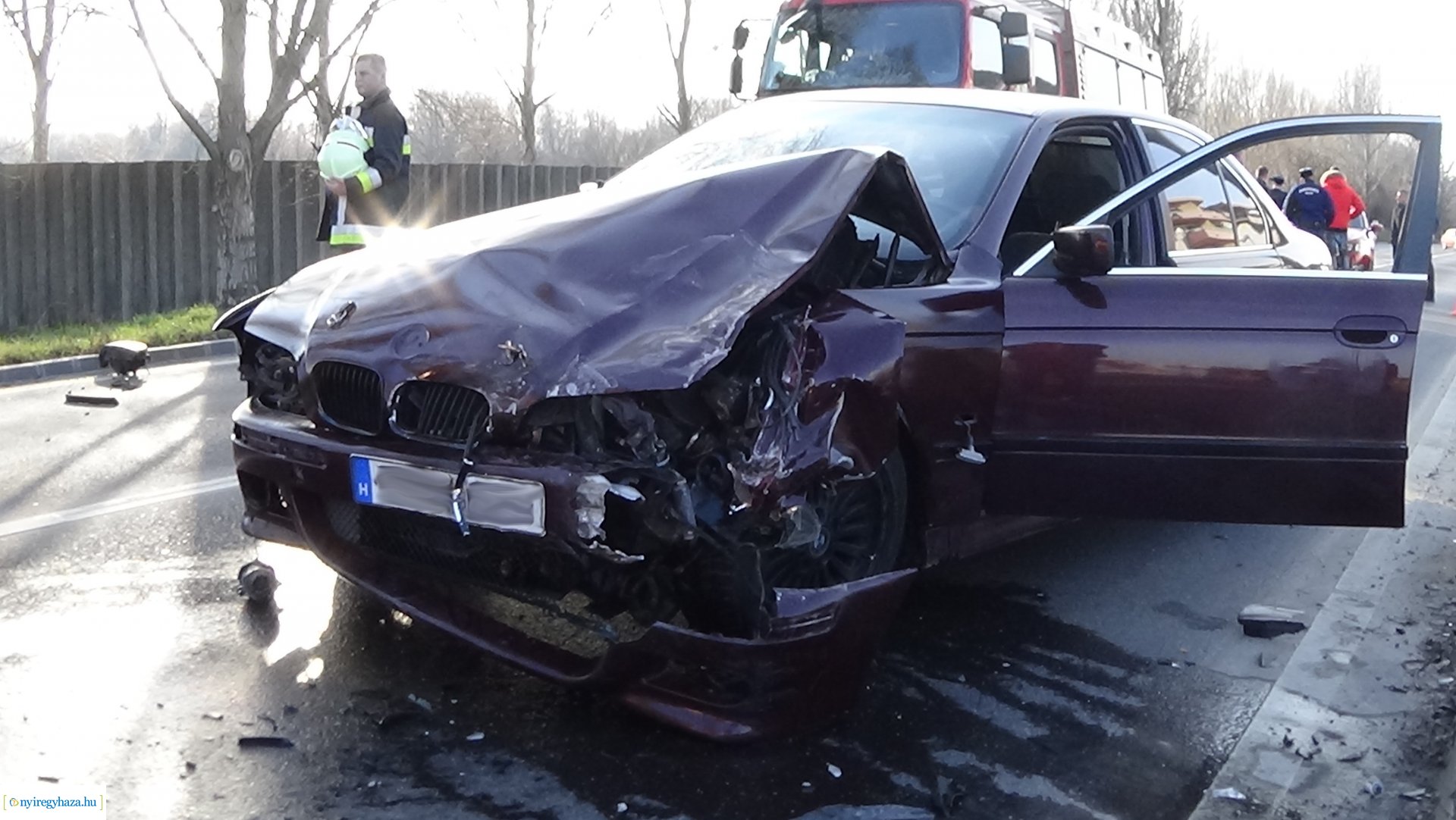 Baleset a Kosbor utcán