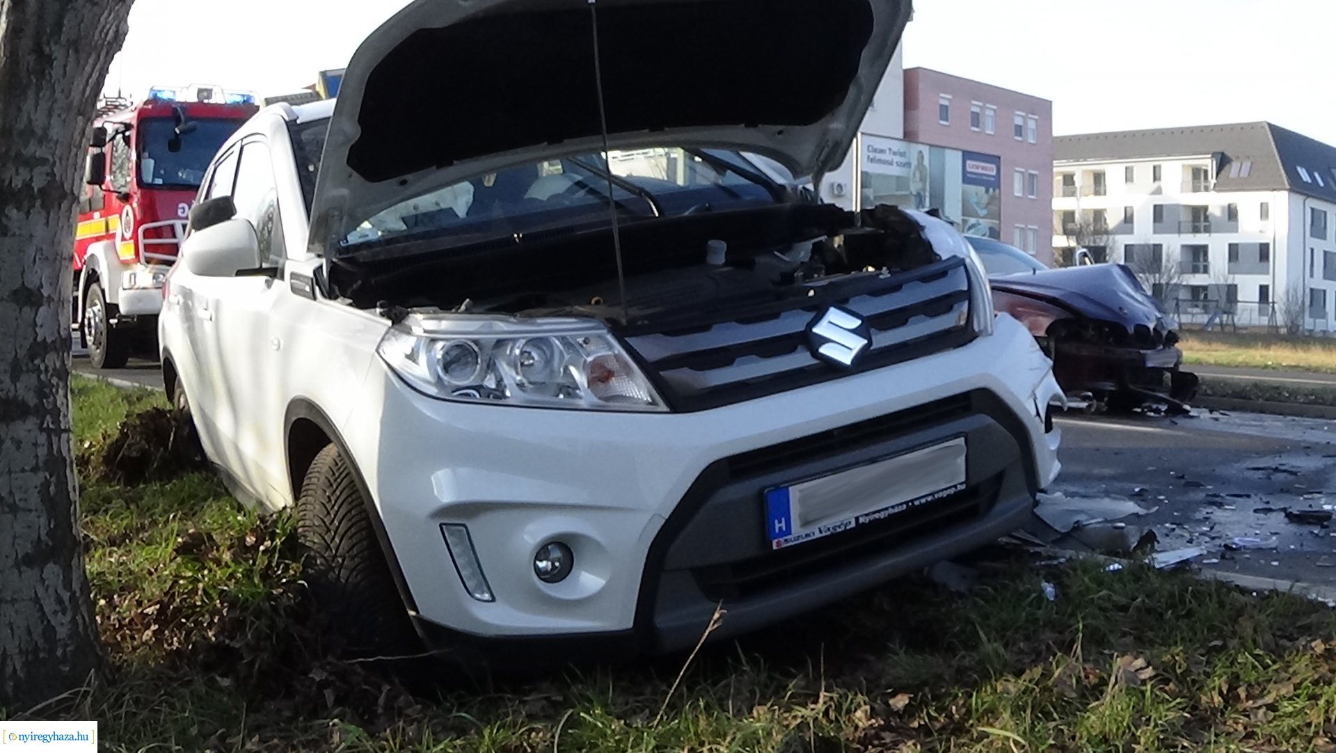 Baleset a Kosbor utcán