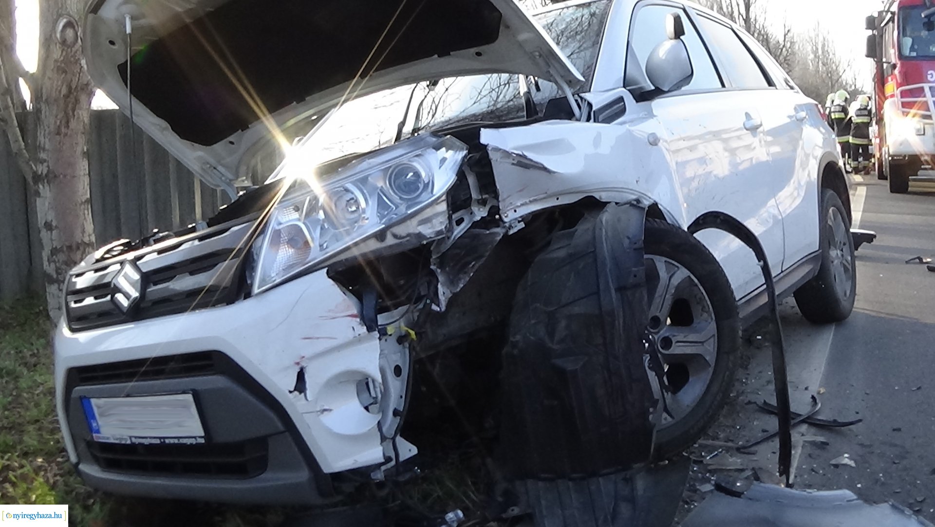 Baleset a Kosbor utcán