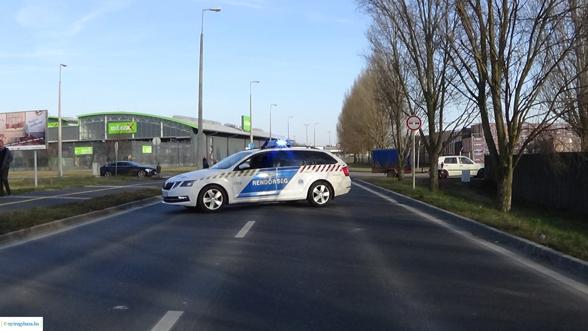 Baleset a Kosbor utcán