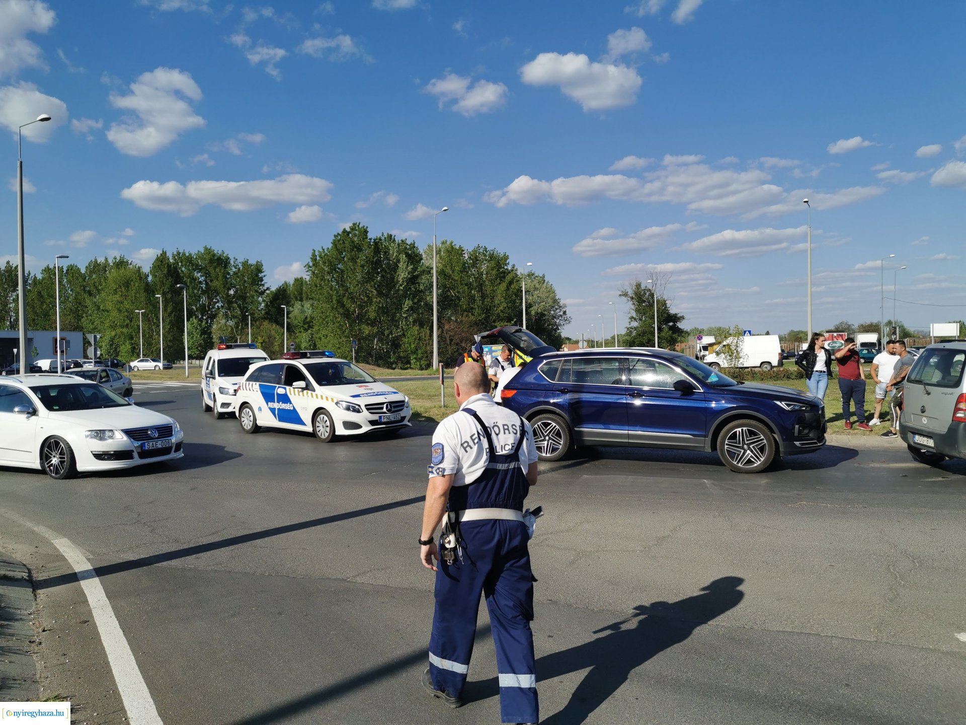 Baleset a Mező utcán