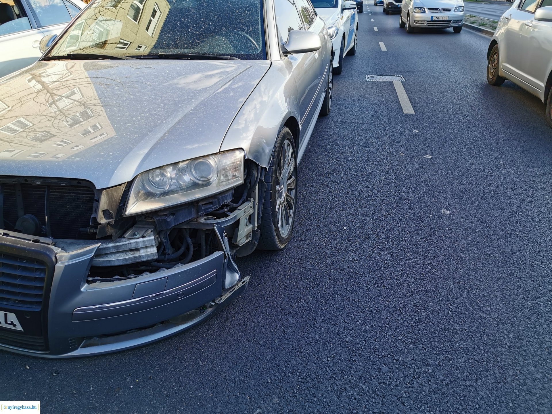 Baleset a Mező utcán