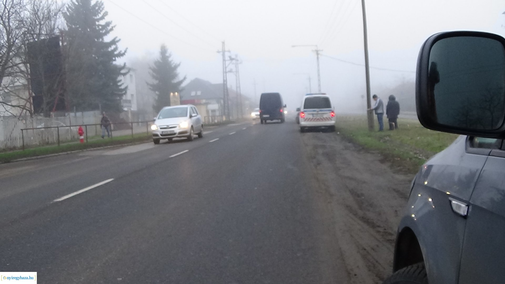 Baleset a Rákóczi úton