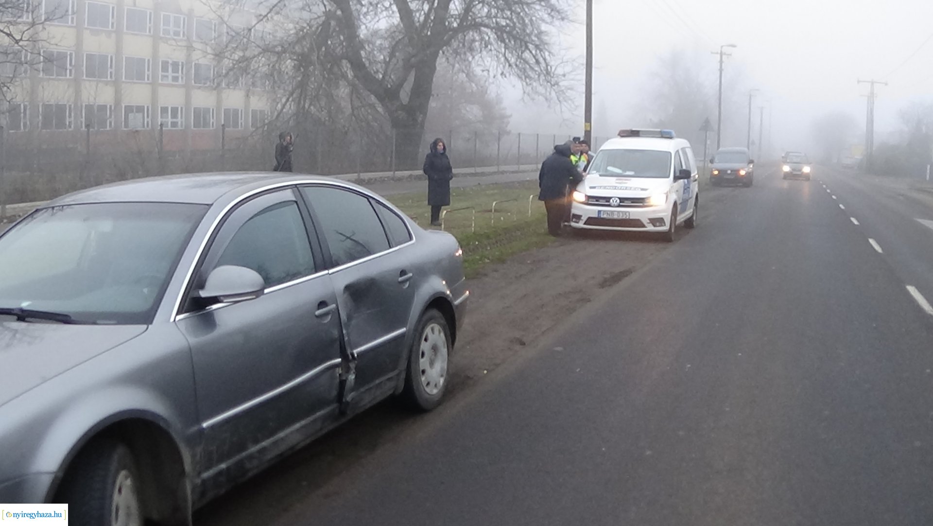 Baleset a Rákóczi úton