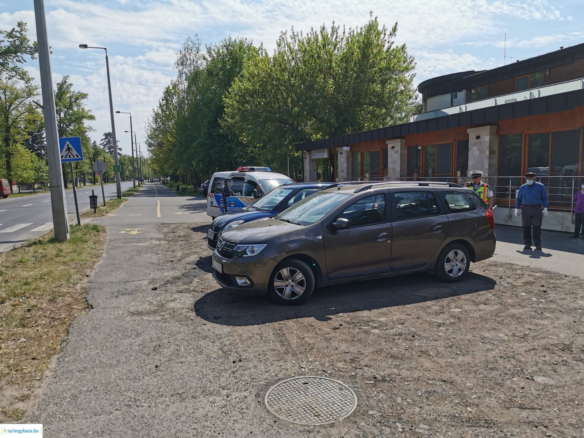 Baleset a Sóstói úton 0429