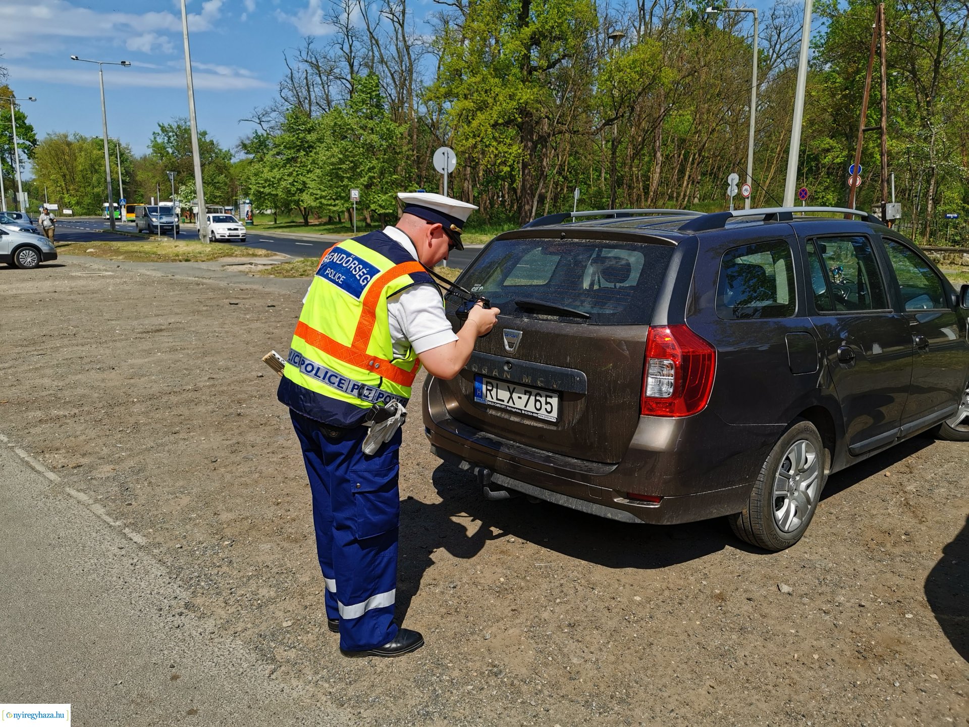 Baleset a Sóstói úton 0429